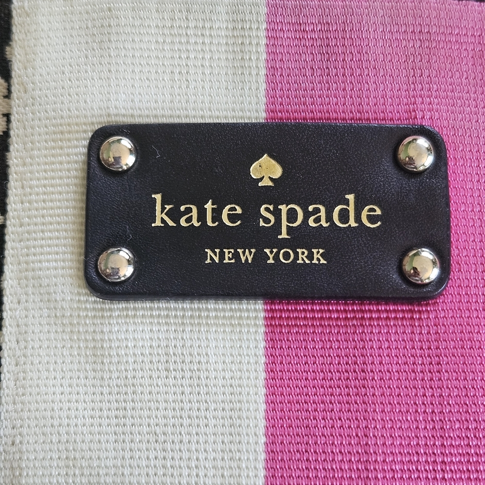 Kate Spade Victoria Black and Pink Crossbody Bag - Picture 8 of 9